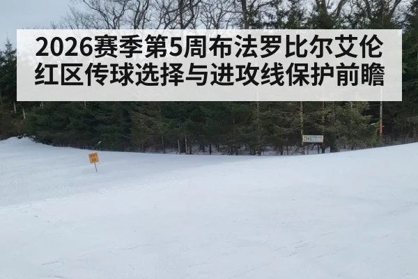 2026赛季第5周布法罗比尔艾伦红区传球选择与进攻线保护前瞻